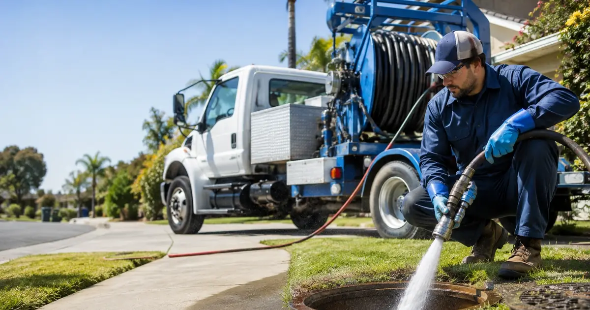Hydro jet sewer cleaning Holt