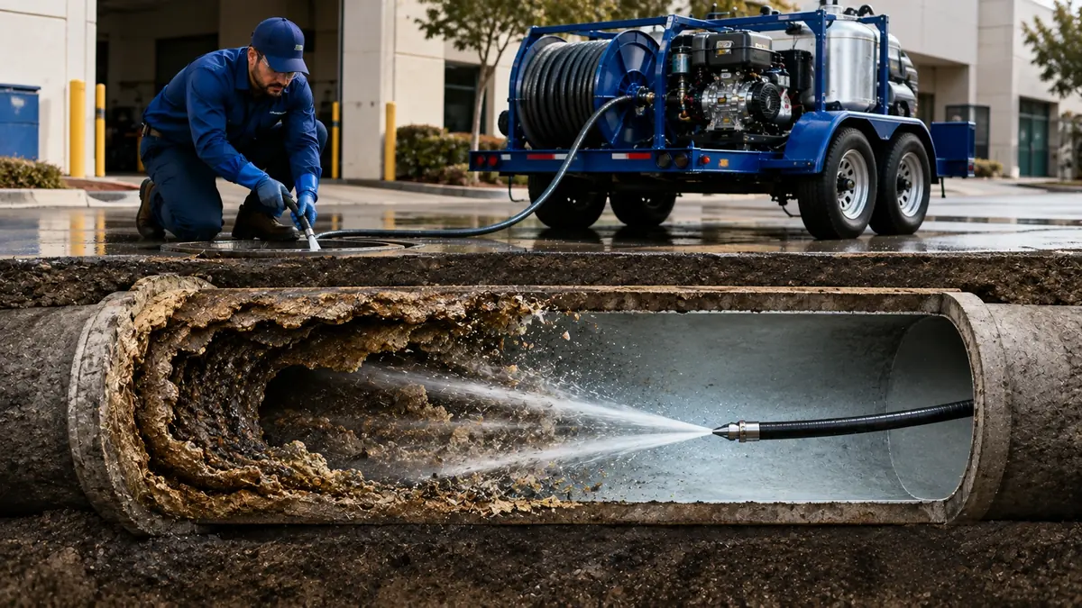 Sewer Pipe Descaling in Holt